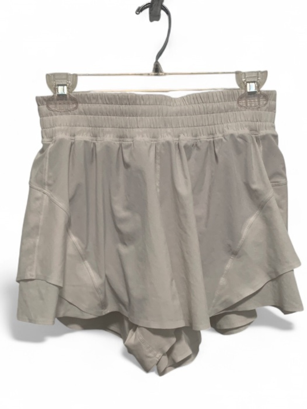 lululemon athletica Shake It Out White Athletic Running Shorts